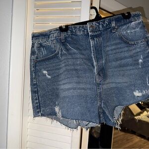 Wild Fable Light Blue Denim Shorts